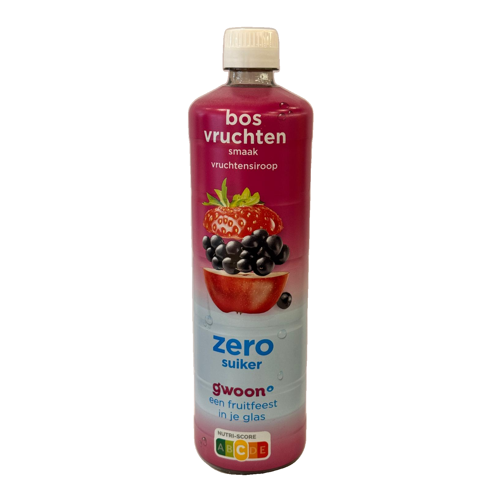 G'WOON siroop 0% suiker bosvrucht 750 ML